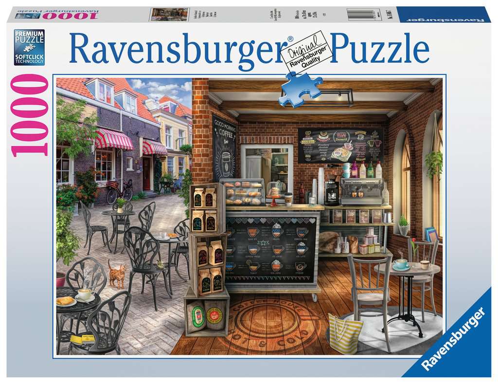 Ravensburger Quaint Cafe 1000 Piece Puzzle image 0